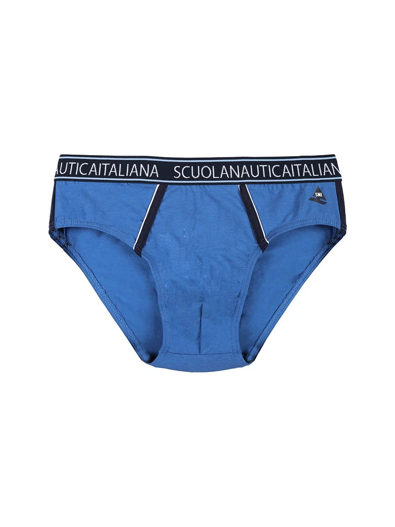 Slip uomo in cotone - bluette