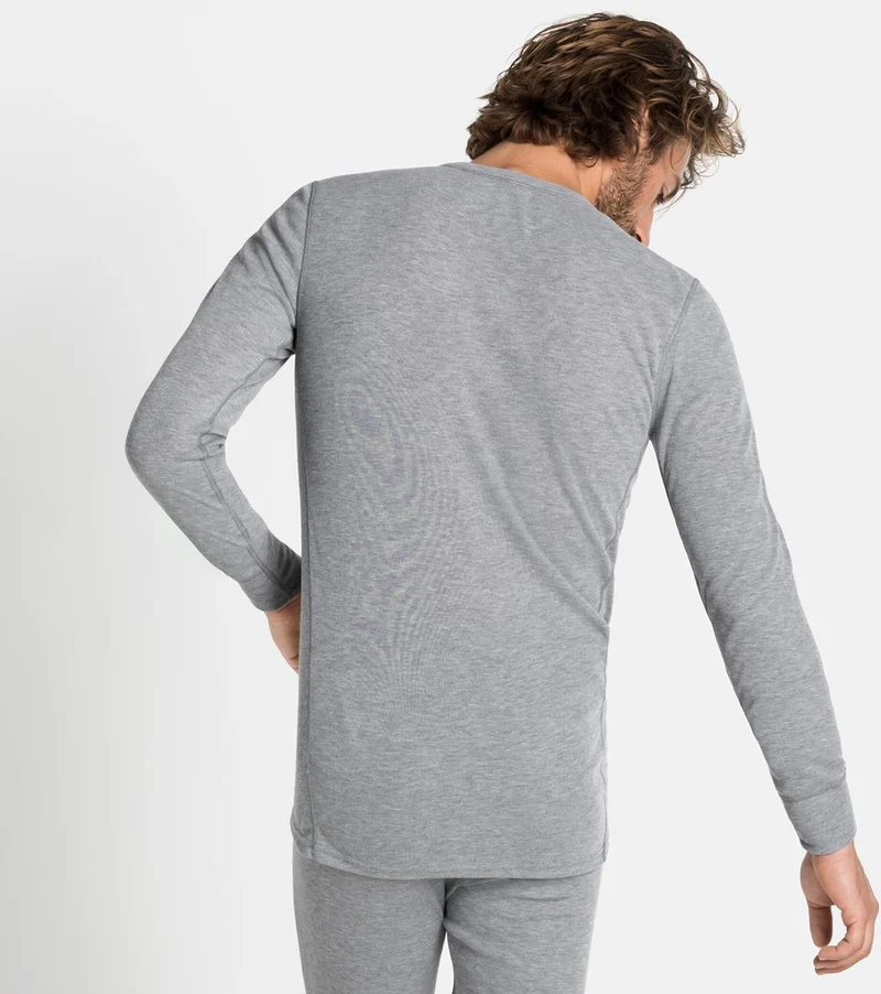 ODLO Herren Unterhemd BL TOP Langarm aus recyceltem Polyester