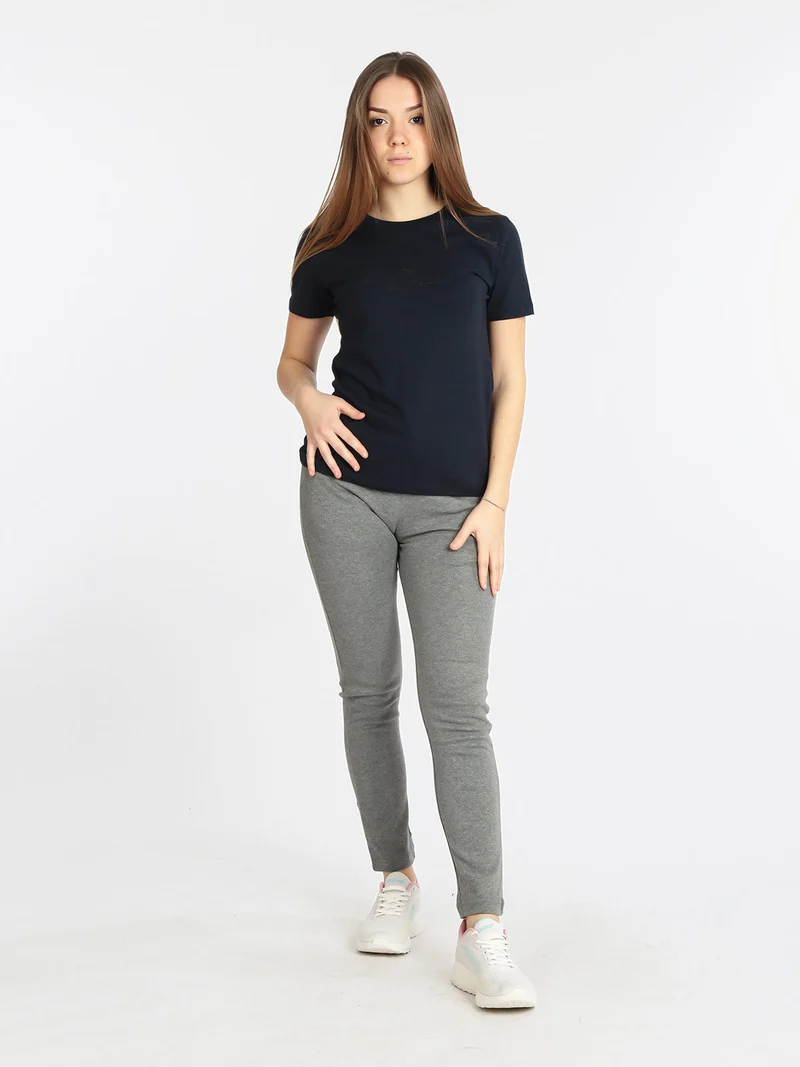 Pantaloni sportivi donna in cotone - grigio