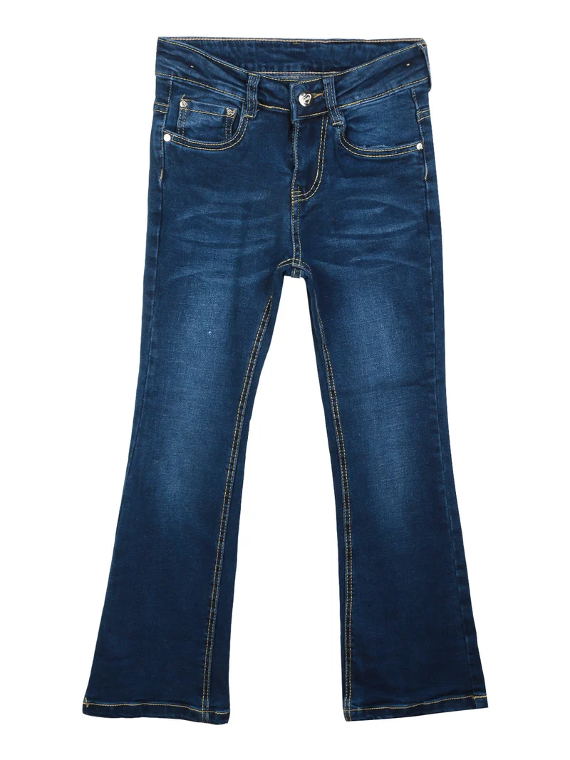 Jeans a zampa da bambina - jeans