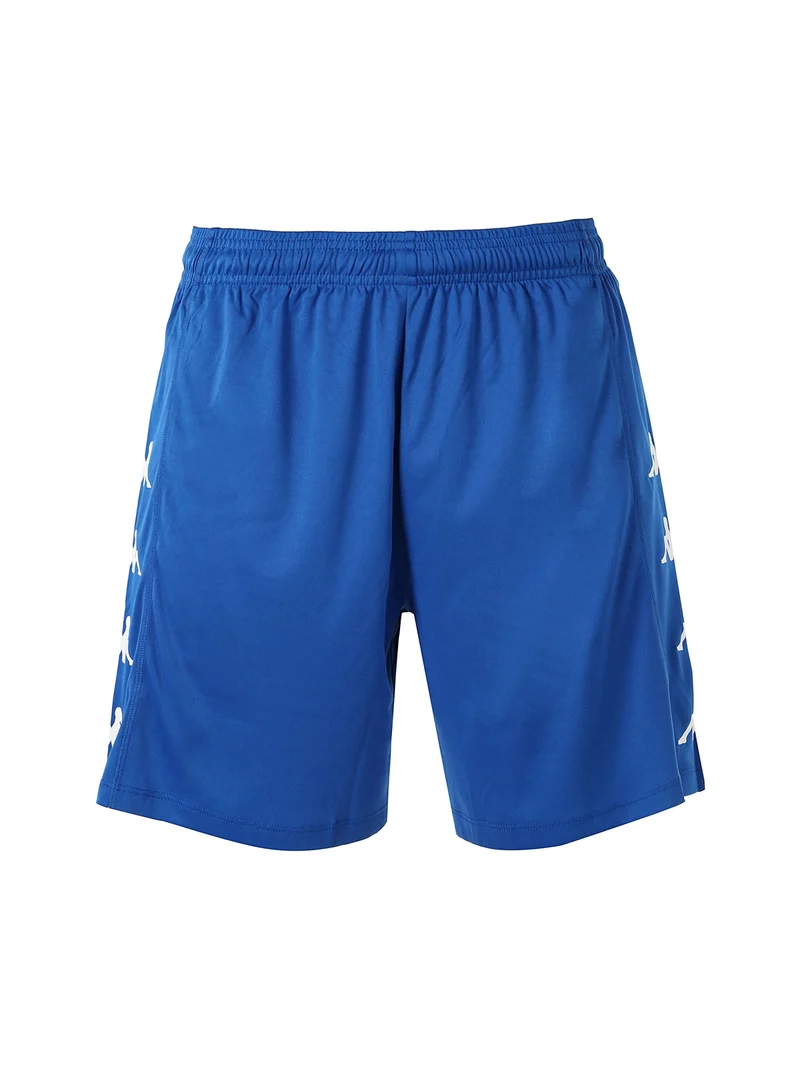 Bermuda sportivi da uomo con logo - blu