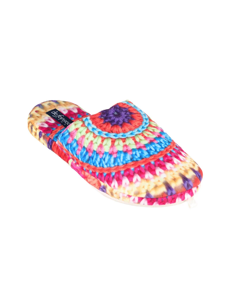 Pantofole invernali da donna - multicolore