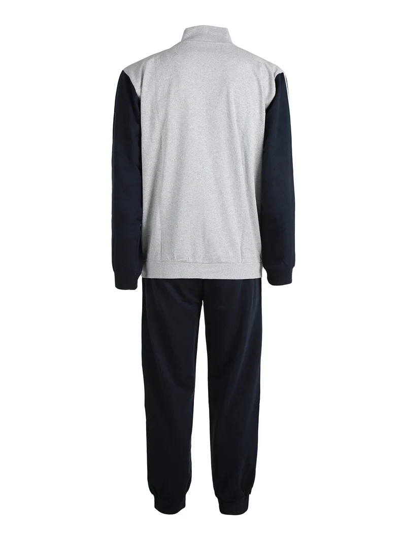 Completo tuta da uomo 2 pezzi con zip - grigio