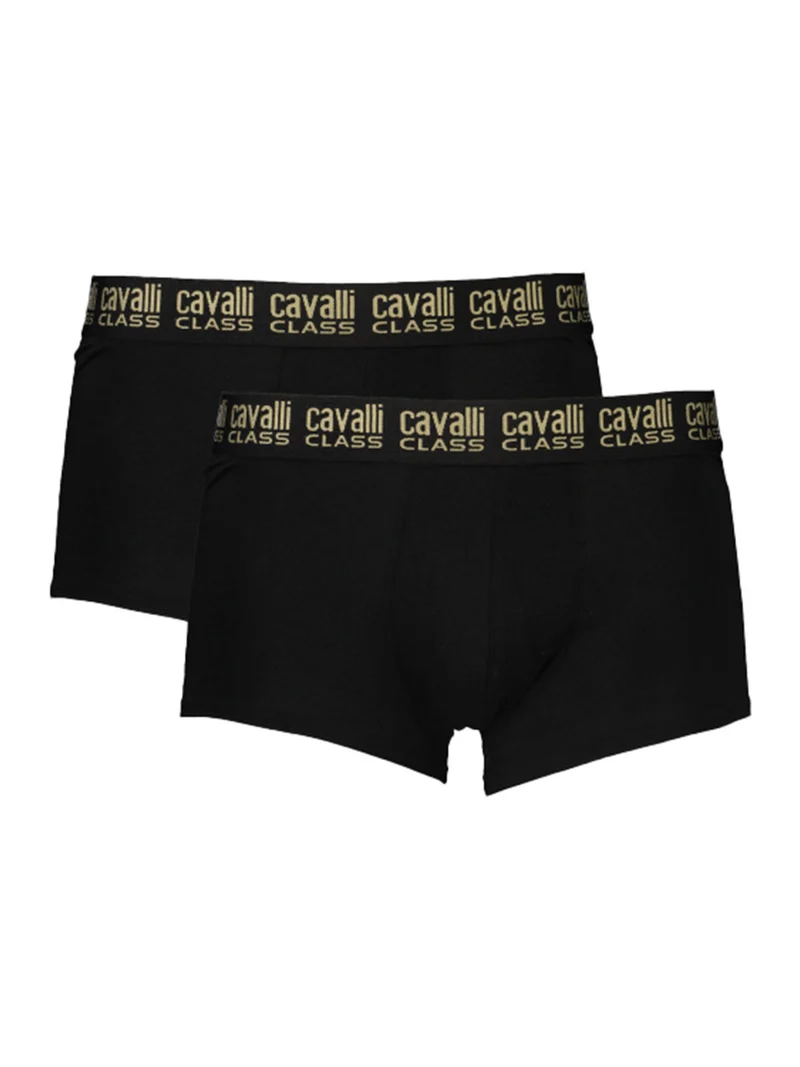 Confezione da 2 boxer uomo in cotone stretch - nero