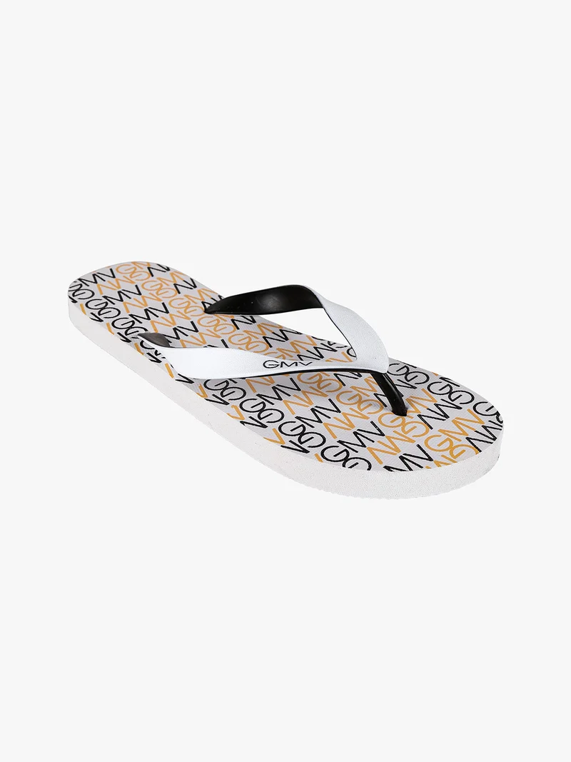 GianMarco Venturi infradito uomo con stampe - bianco