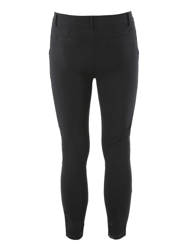 Pantaloni skinny da uomo elasticizzati - nero