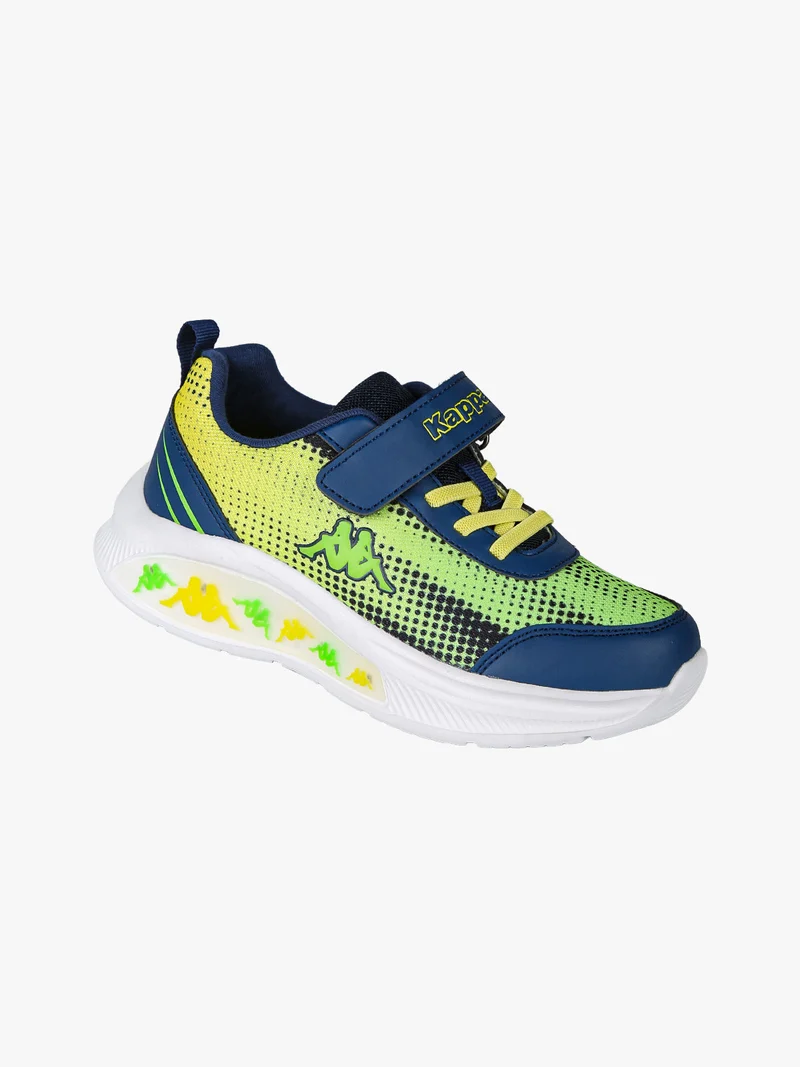 BREEZE Sneakers sportive da ragazzo con luci e cinturino a strappo - multicolore