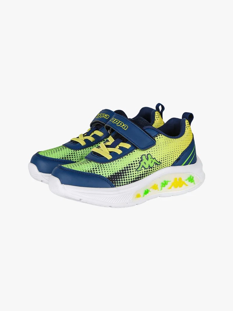 BREEZE Sneakers sportive da ragazzo con luci e cinturino a strappo - multicolore