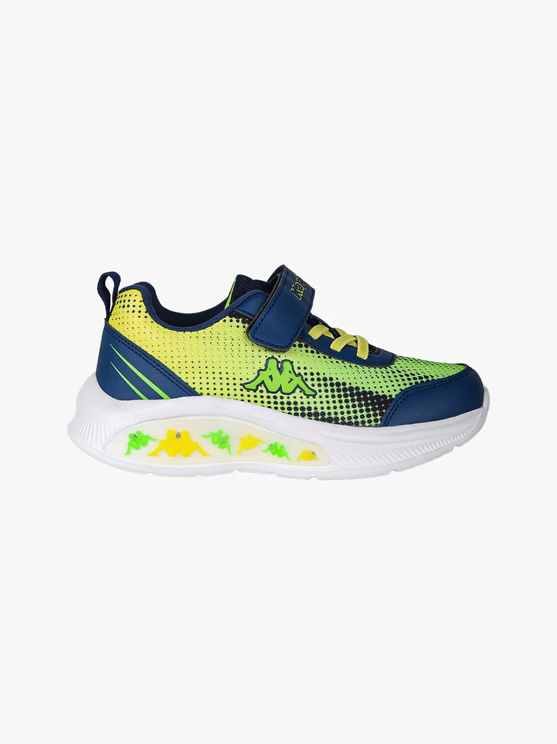 BREEZE Sneakers sportive da ragazzo con luci e cinturino a strappo - multicolore