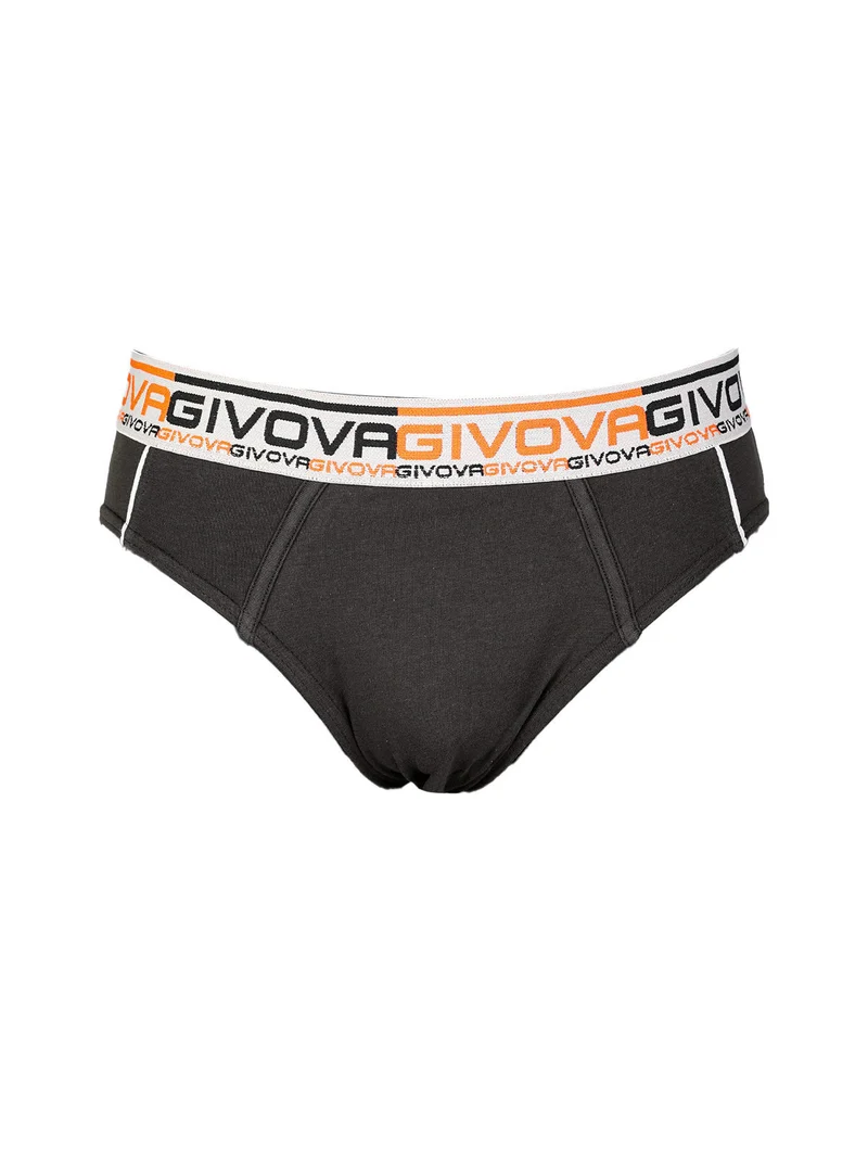 Slip uomo in cotone bielastico - nero