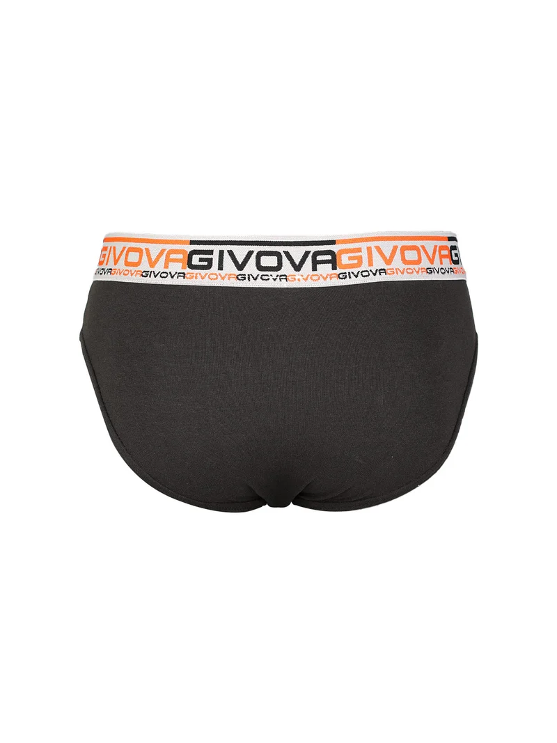 Slip uomo in cotone bielastico - nero