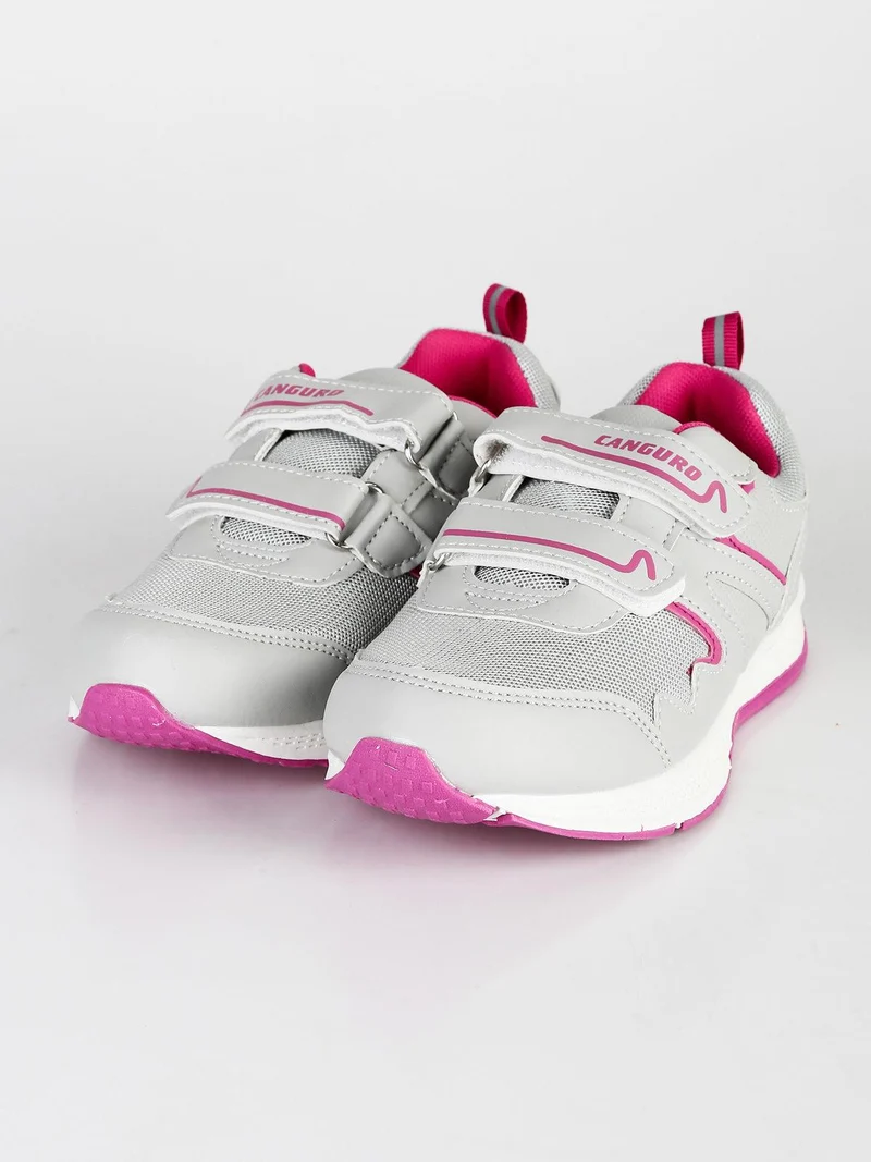 Scarpe sportive ragazza con strappi - grigio