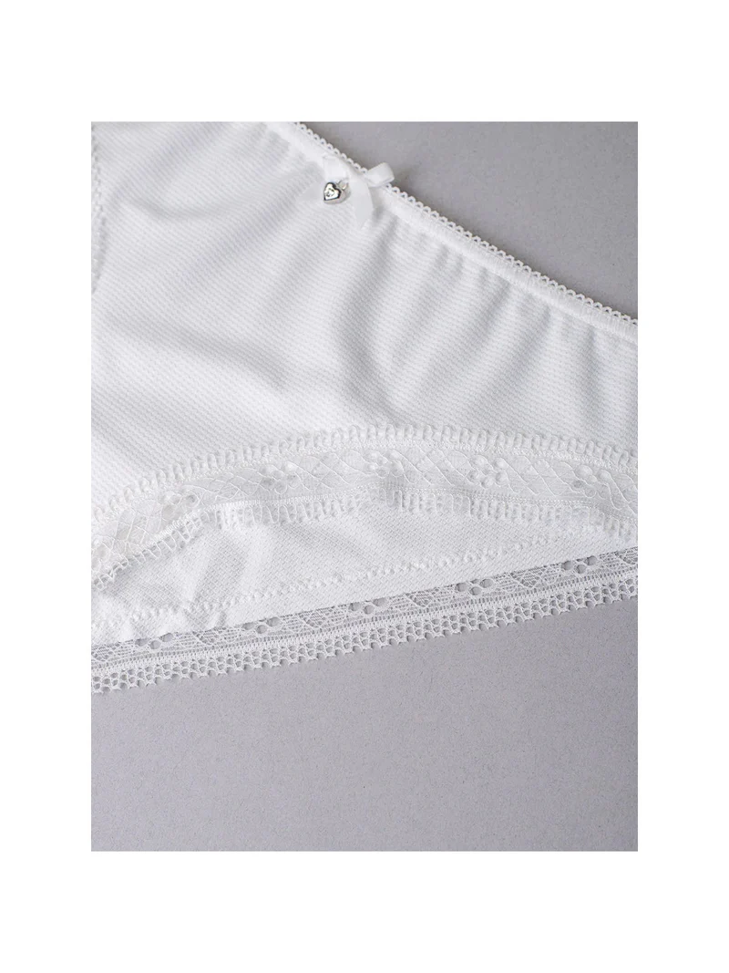DARLING Slip donna con pizzo - bianco