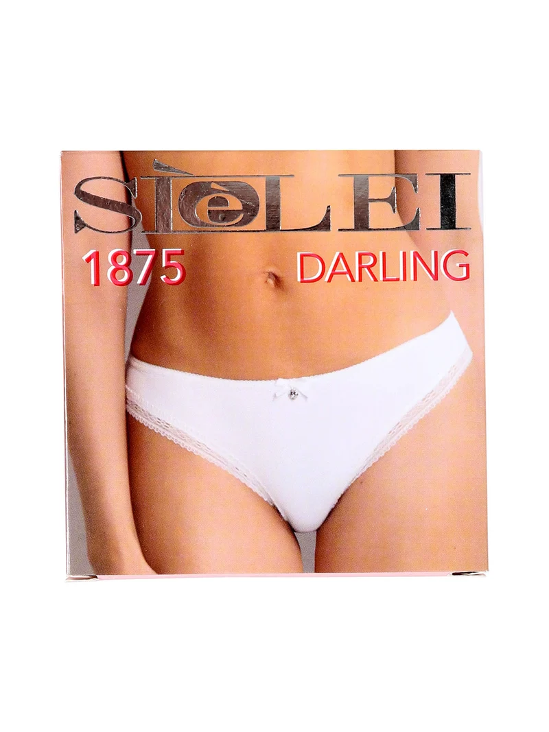 DARLING Slip donna con pizzo - bianco