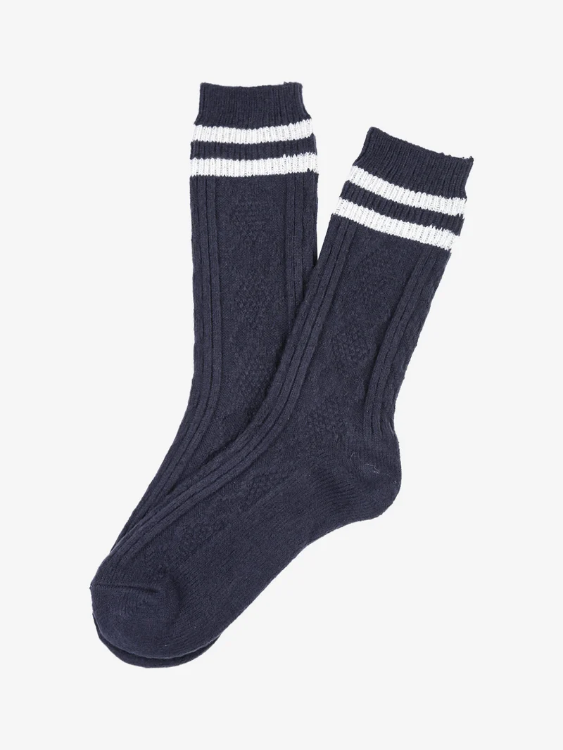 Calze midi donna invernali - blu scuro