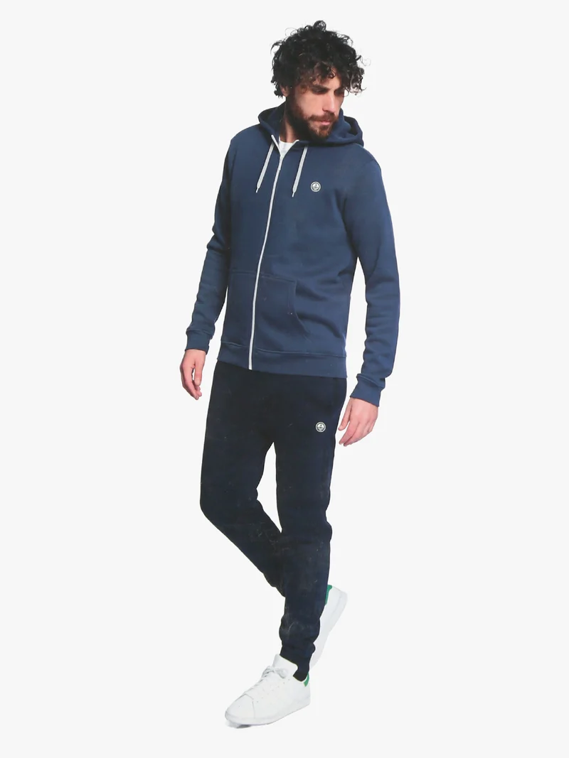Completo tuta 2 pezzi da uomo full zip con cappuccio - avion