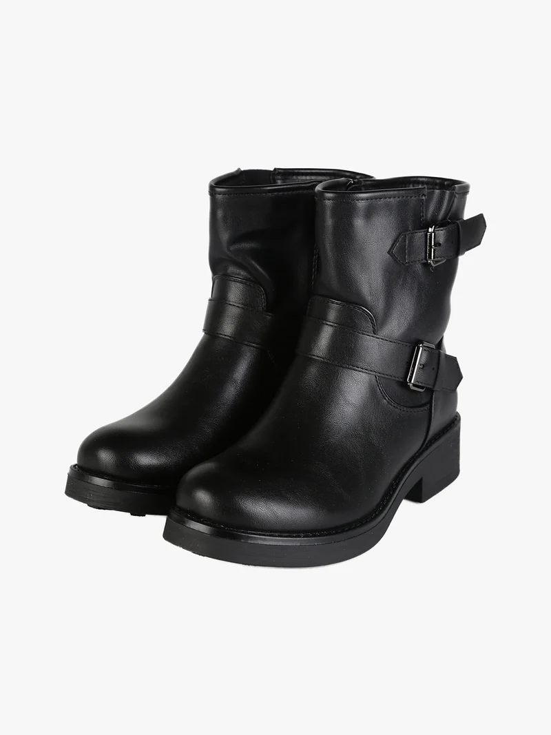 Stivaletti biker da donna - nero