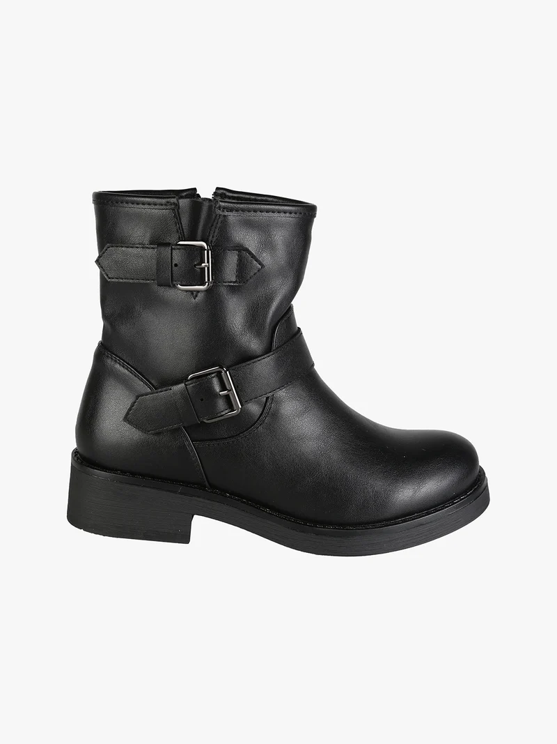 Stivaletti biker da donna - nero