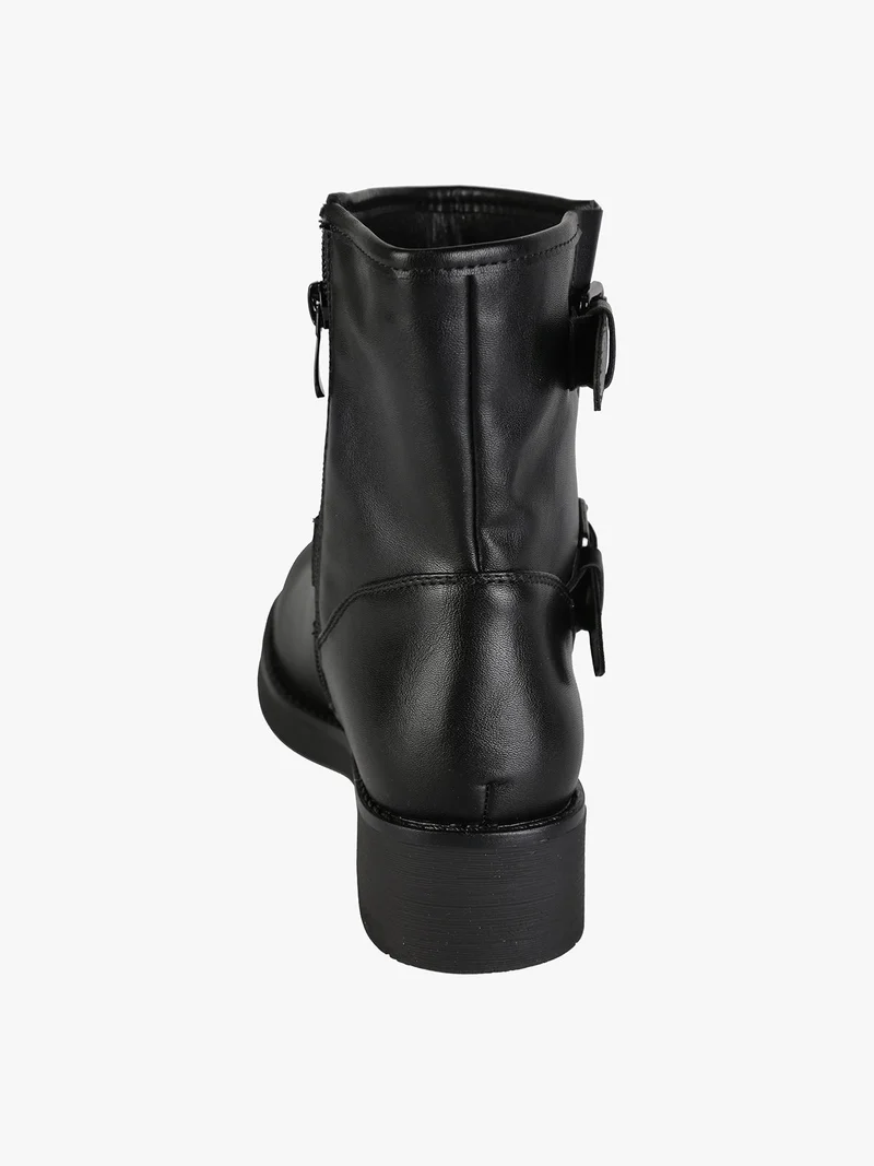 Stivaletti biker da donna - nero