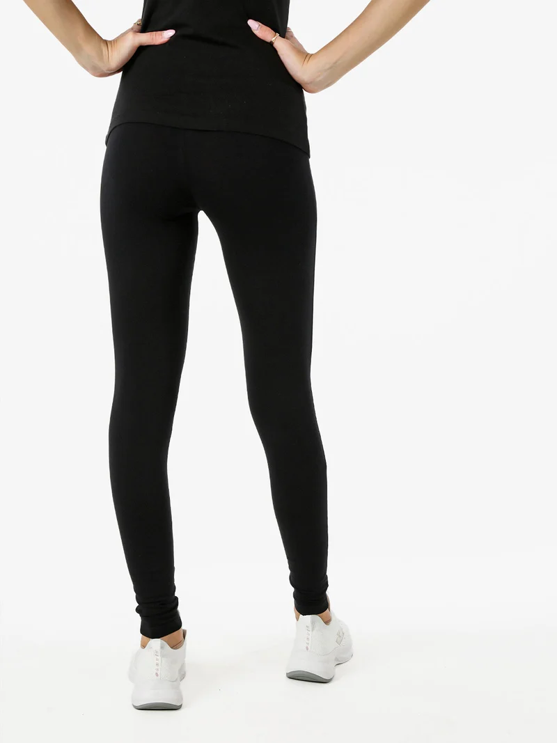 Leggings sportivi da donna con logo - verde chiaro