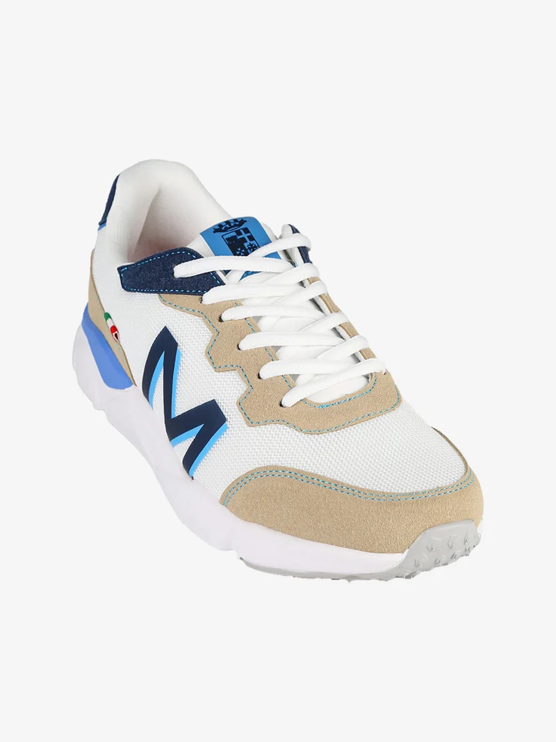 Sneakers da uomo stringate - bianco