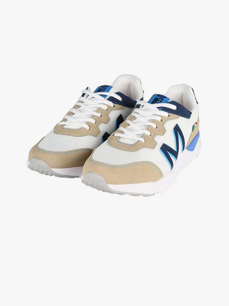 Sneakers da uomo stringate - bianco