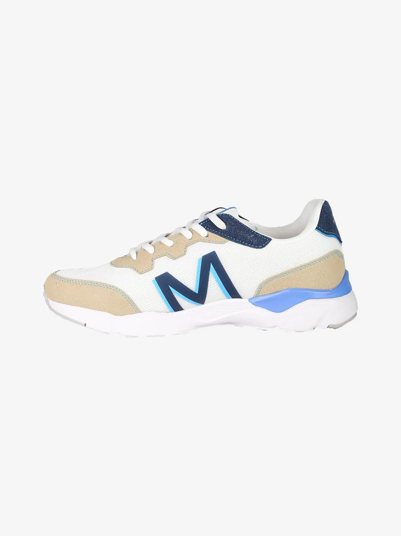 Sneakers da uomo stringate - bianco