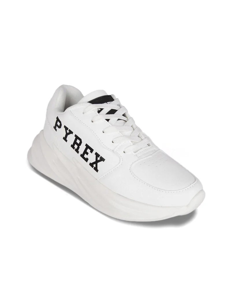 Chunky PY030124 Sneakers donna con zeppa - bianco