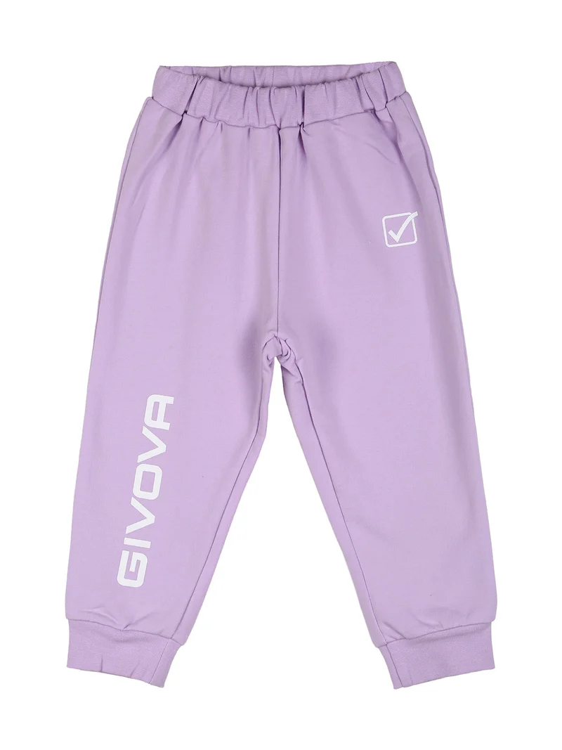 Completo tuta 2 pezzi da neonata con cappuccio e zip - lilla