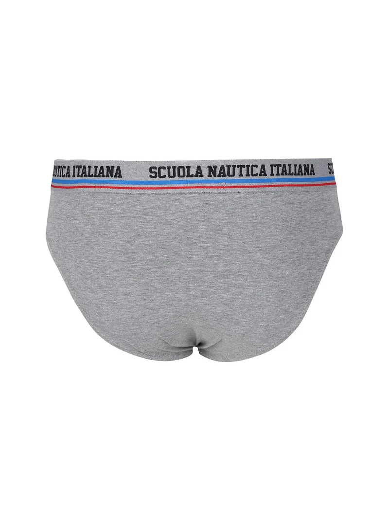 Slip da uomo tinta unita - grigio