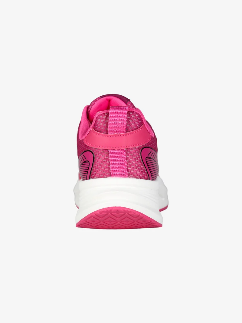Sneakers sportive da donna con lacci - fucsia