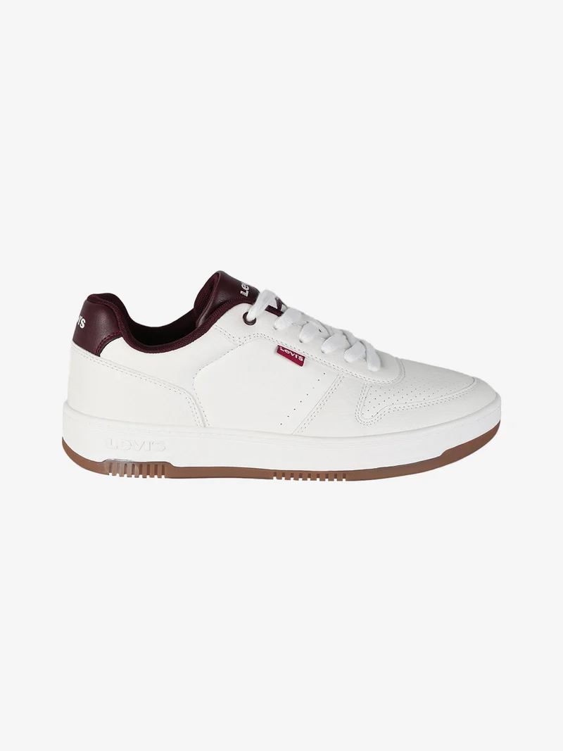 Sneakers basse da uomo stringate - bianco