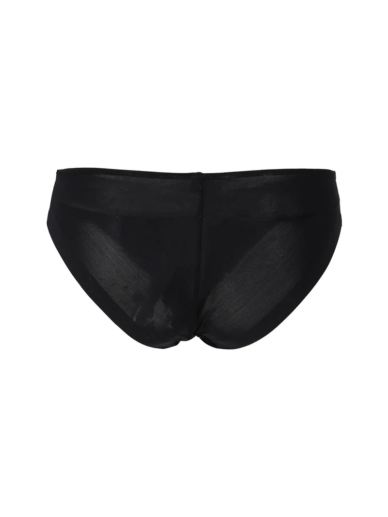 970 Slip donna in microfibra - nero