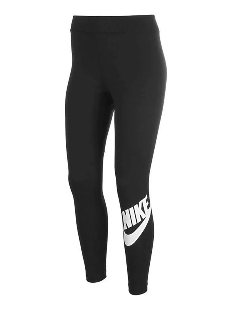 Sportswear leggings sportivi donna con logo - nero