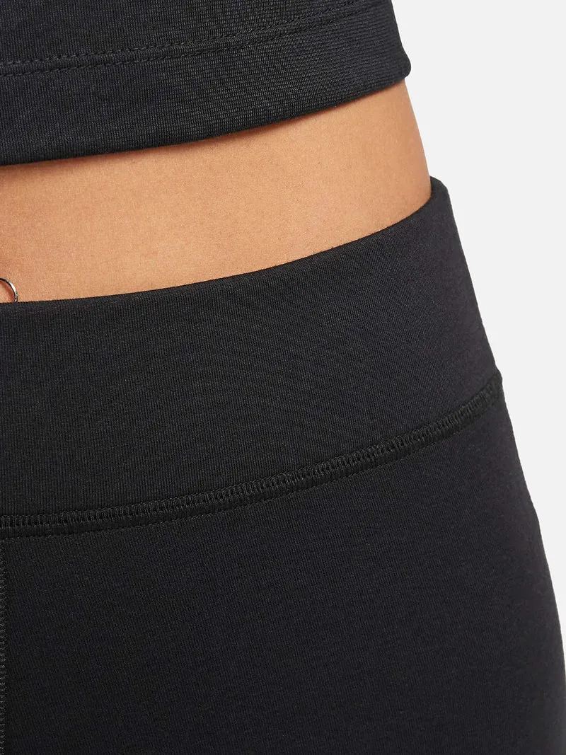Sportswear leggings sportivi donna con logo - nero