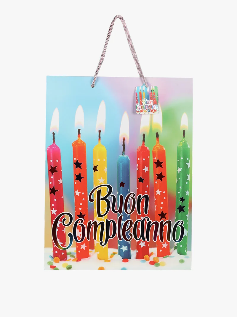 Sacchetto da regalo compleanno