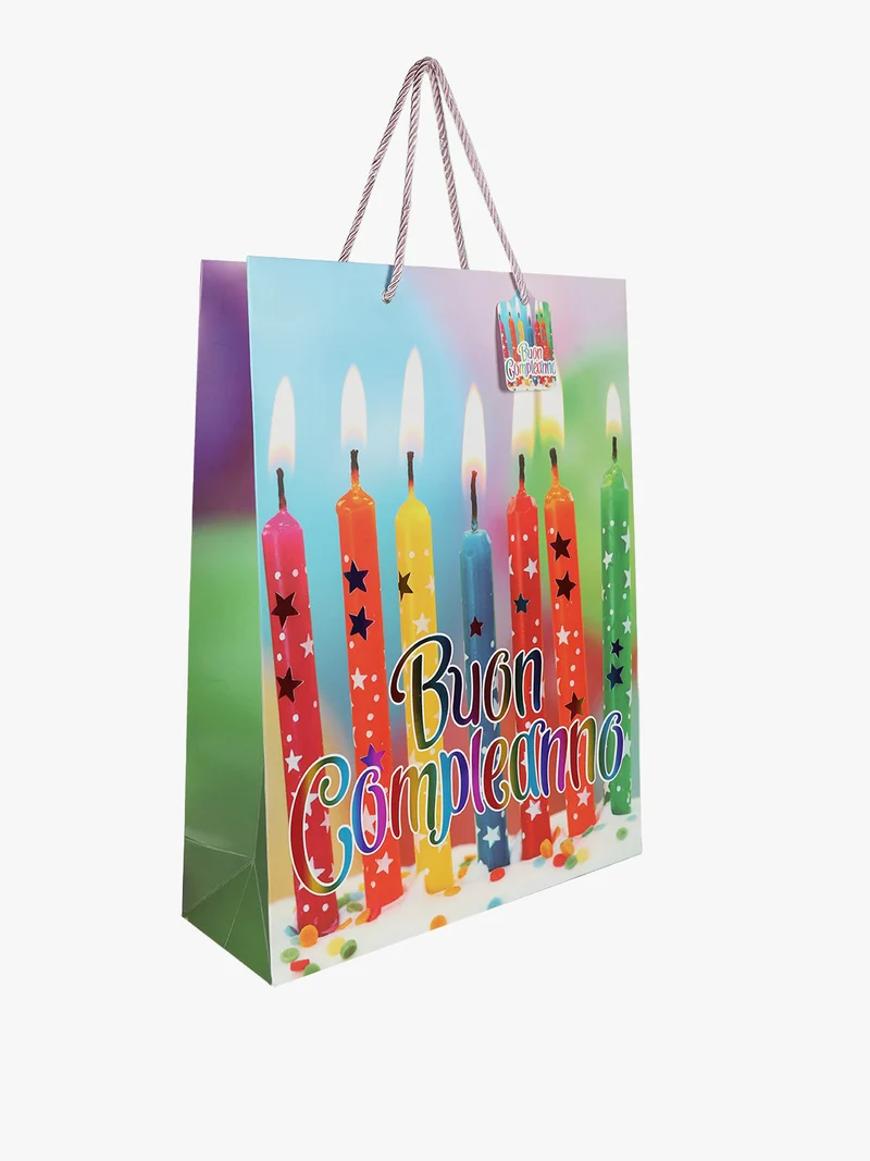 Sacchetto da regalo compleanno