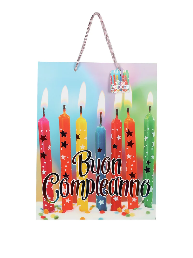 Sacchetto da regalo compleanno