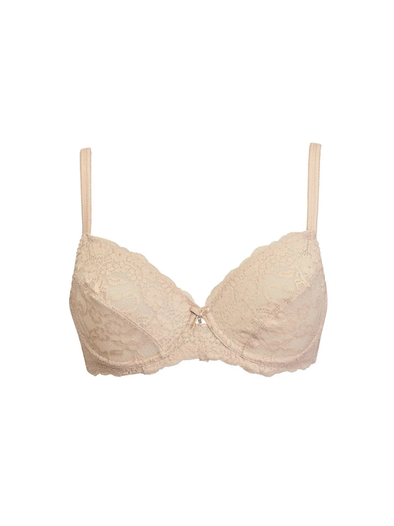 ALLURE 2672 Reggiseno sfoderato con ferretto coppa C - cipria