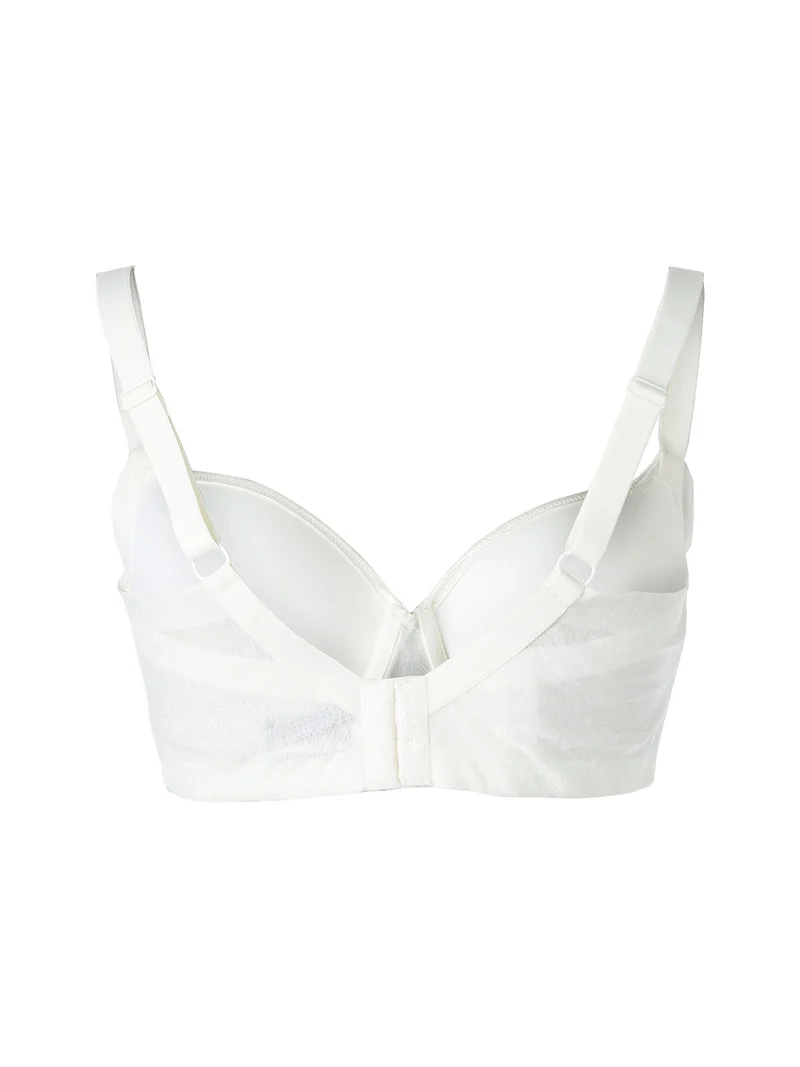 OD14 Reggiseno con coppe imbottite e ferretto COPPA E - panna