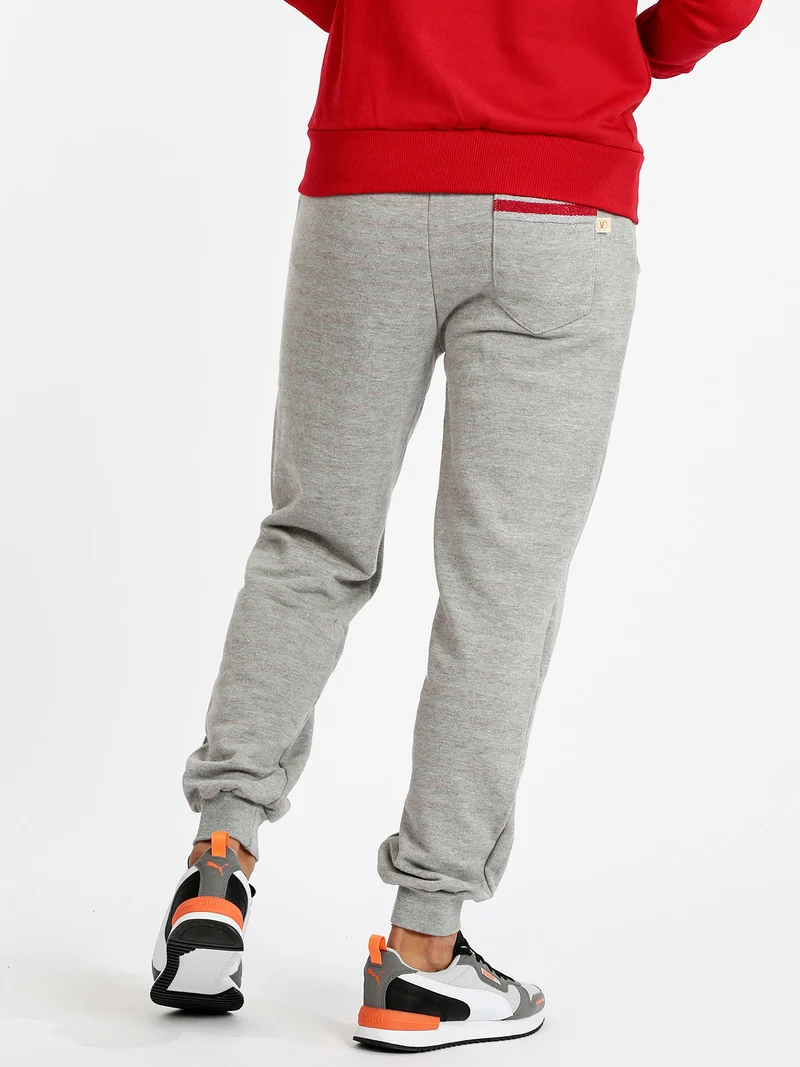 Pantaloni sportivi in felpa uomo con stampa