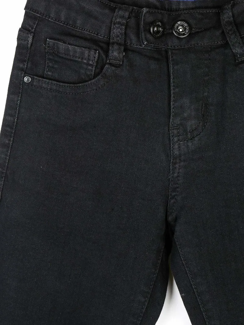 Jeans neri elasticizzati - nero