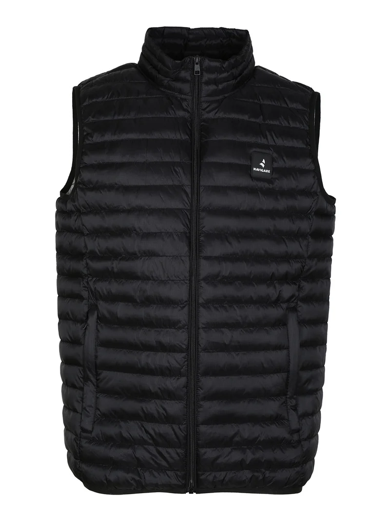 Gilet imbottito da uomo - nero