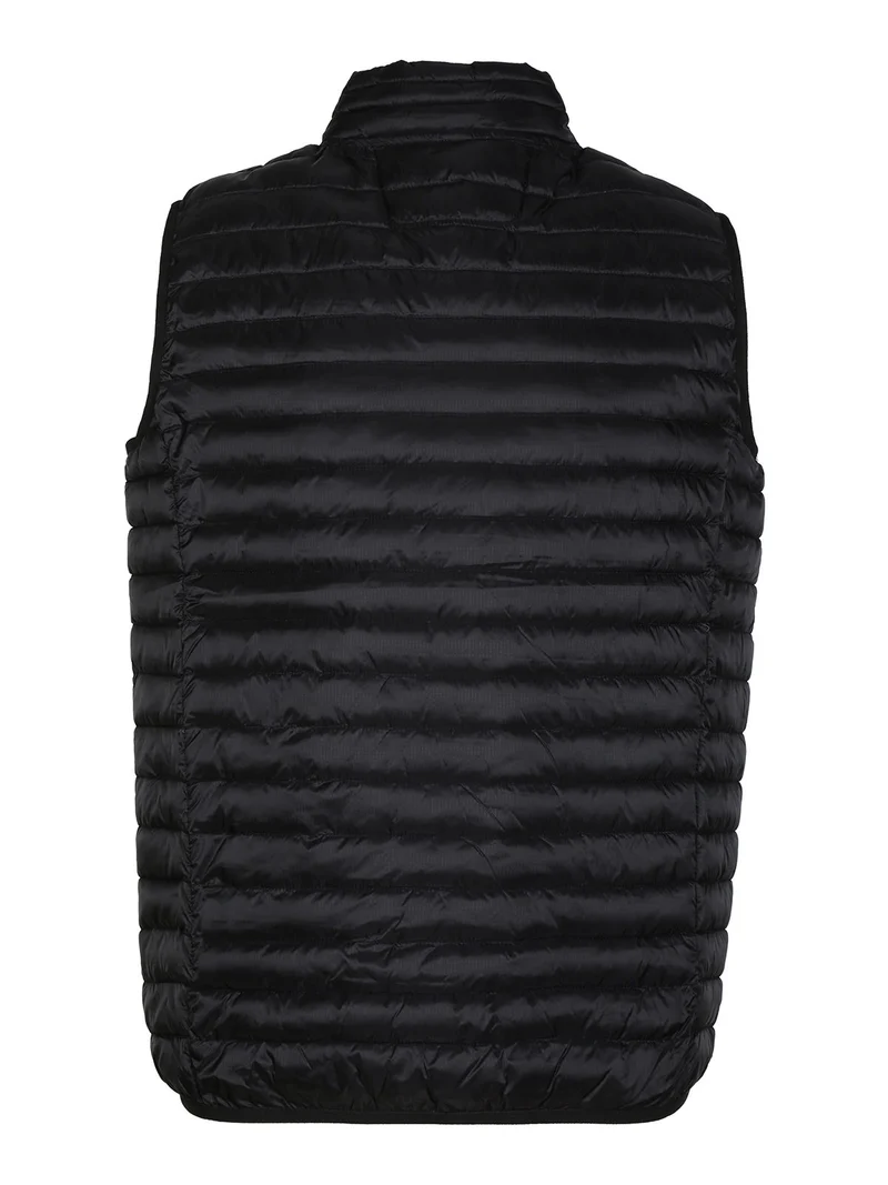 Gilet imbottito da uomo - nero