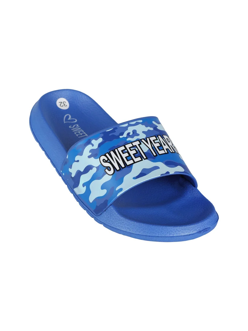 Ciabatte in gomma bambino - blu