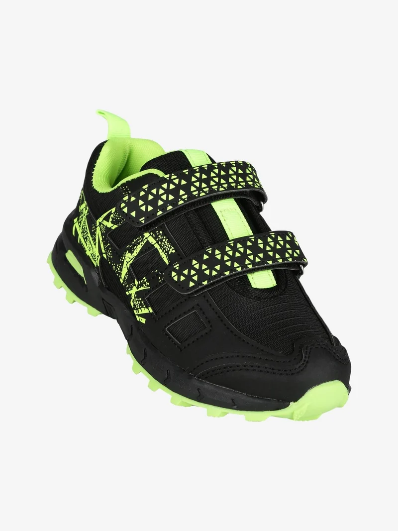 Sneakers da ragazzo con strappi - nero