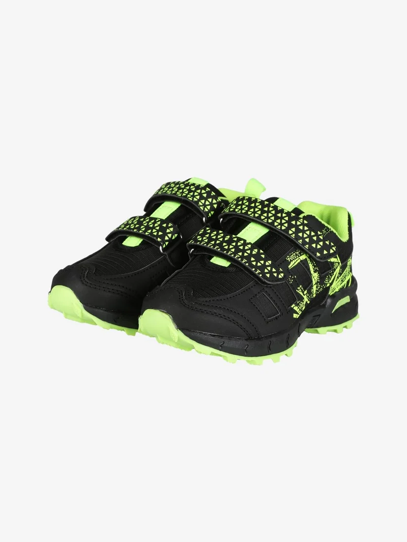 Sneakers da ragazzo con strappi - nero