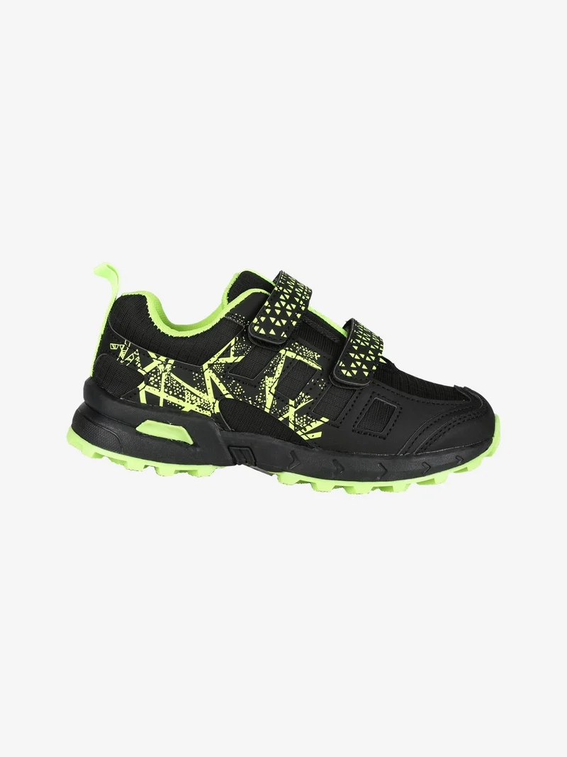 Sneakers da ragazzo con strappi - nero
