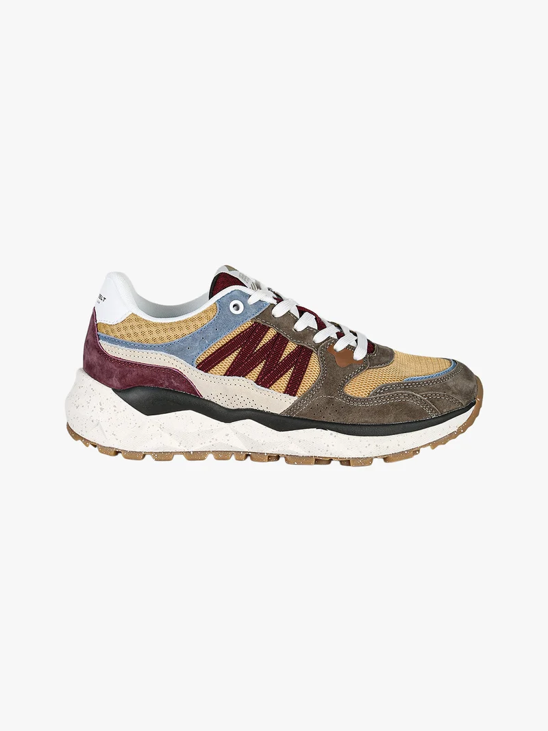Sneakers da uomo stringate - marrone