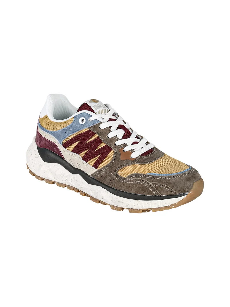 Sneakers da uomo stringate - marrone